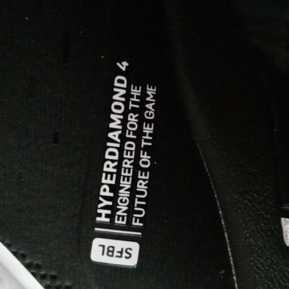 NWOT Nike HyperDiamond 4 softball cleats size 10 women's - Picture 7 of 7